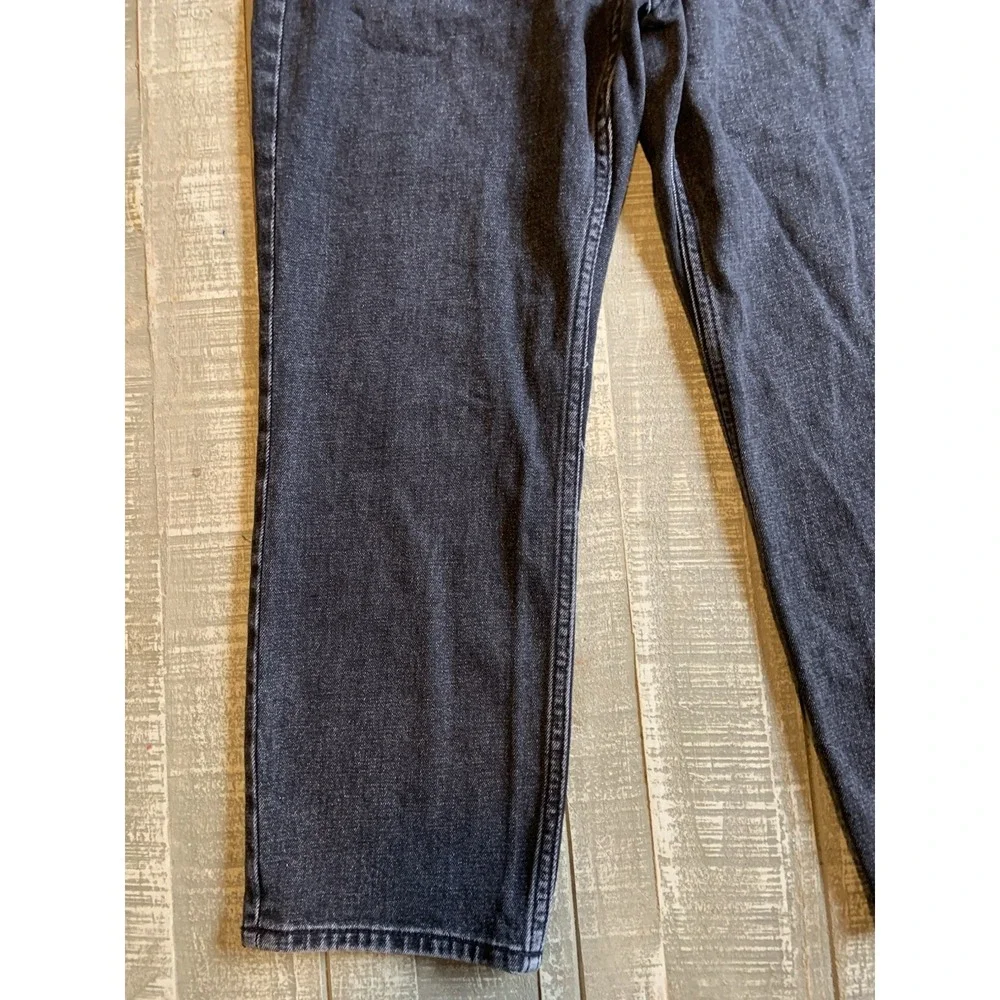 Abercrombie Fitch Ultra High Rise Ankle Straight‎ Women's Black Jeans Size 25
